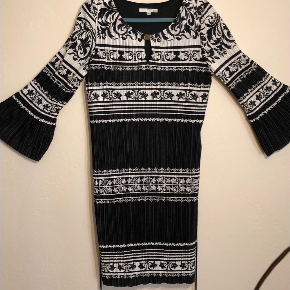 Studio one, Midi Black and White midi dress